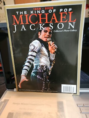Michael Jackson The King Of Pop Collectors Photo Gallery Magazine