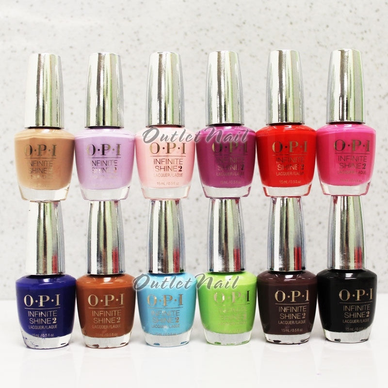 OPI Infinite Shine Set: CHOOSE 12 Colors 15mL/ 0.5 oz Kit Nail