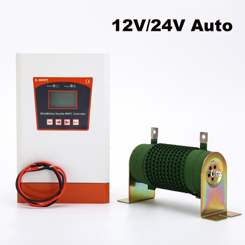 Max 3000W MPPT Wind Solar Hybrid Battery Regulator 12V 24V/48V Charge Controlle - Picture 12 of 13
