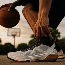 Nike Air Jordan XXXVII 37 Light Bone MENS sz 12 Basketball shoes DD6958-060