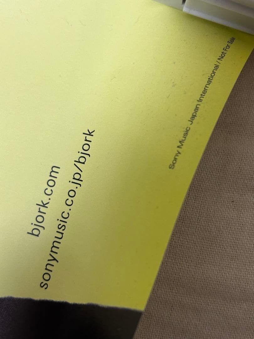 Bjork / Vulnicura 2015 Japan Original Promo Poster B2 JIS 20x28in