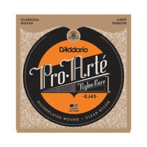 Used D'Addario EJ43 Pro-Arté Nylon, Light Tension
