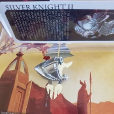 Mythic Legions Silver Knight II Helmet Face Mask #A ONLY NEW