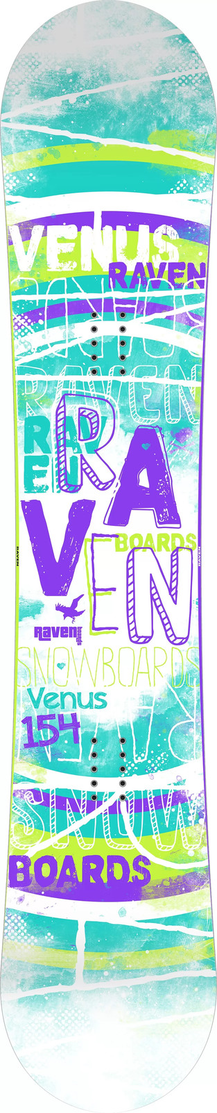 Snowboard Venus RAVEN pour progresser sereinement sans faute de carre