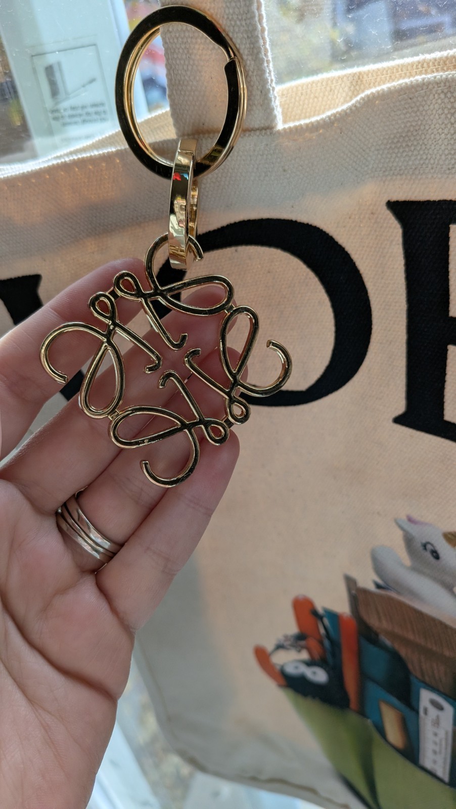 Loewe Crafted World Exhibition Gift Tote Bag Limited Canvas With