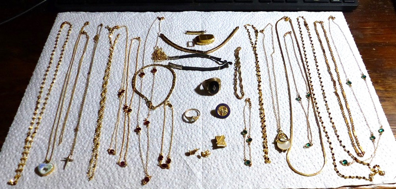 Free Ship 156 Vintage Jewelry Lot 3500+Grams Gold‑Filled Gold Plated Gold Tone