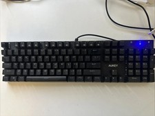 Aukey Gaming KM-G8,  104-Key Mechanical Computer Keyboard, Clicking Keyboard