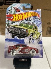 Hot Wheels Mitsubishi 2008 Lancer Evolution Red Holiday Winter