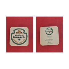 Neumarkter Lammsbräu Gold der Oberpfalz Brauerei Bierdeckel Bier