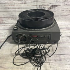 VTG. Kodak Carousel 650 Slide Projector w/ Clicker NEEDS REPAIR