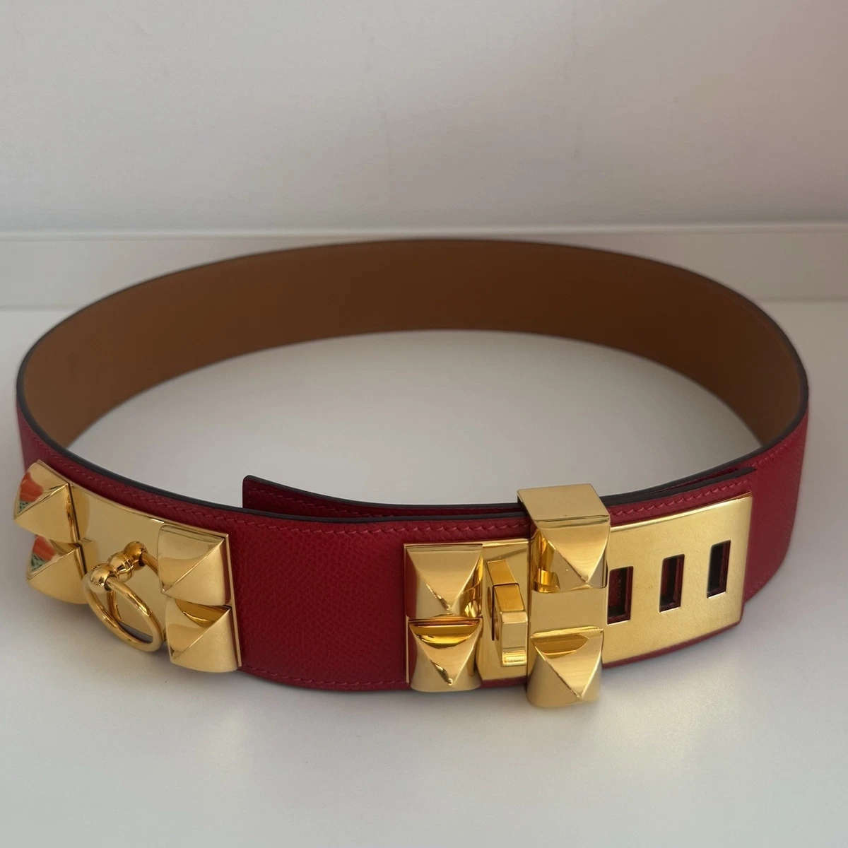HERMÈS Red Belts for Women for sale | eBay