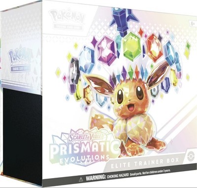 Pokemon Prismatic Evolutions ETB Elite Trainer Box English | Neu OVP | 