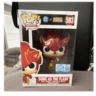 Funko Pop! Vinyl Sonic as The Flash #593 Sonic the Hedgehog Vinyl Figure