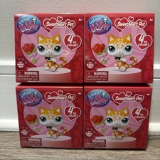 Littlest Pet Shop Sweetheart Pet G7 Limited Ed, COMPLETE SET OF 4 NEW SEALED