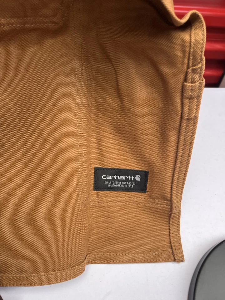 Avental de pato firme masculino Carhartt X Maker’s Mark novo com etiquetas - Imagem 3 de 4