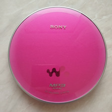 Sony Walkman Portable Cd D-NE730 Pink MP3 Atrac Used No Battery
