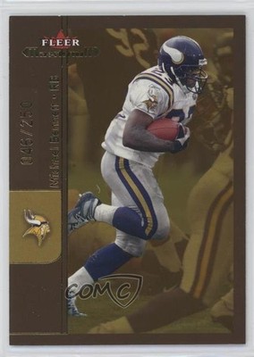 2002 Fleer Maximum To the Max /250 Michael Bennett #107 p8v