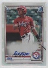 2020 Bowman Chrome Prospect Auto Refractor /499 Bayron Lora #CPA-BL Auto 0s9t