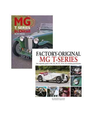 MG T Series In Detail Factory Original MG T-series 2 Book Set