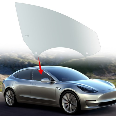 #ad #ad Right Passenger Side Front Door Window Door Glass For 2017 2023 Tesla Model 3 $139.00
