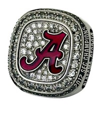 🏈2012 Alabama Crimson Tide SEC Champions NCAA Championship Football Ring!