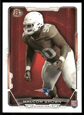 2015 Bowman Malcom Brown Rookie #71 New England Patriots