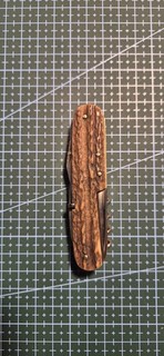 Altes Taschenmesser mit Hirschhorngriff Bonsa_Solingen