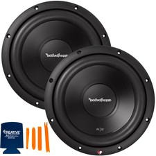 Rockford Fosgate 10" Subwoofers - Dual 4-Ohm - 250W Rms / 500W Peak