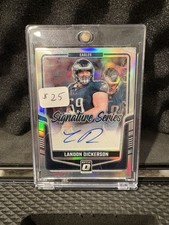 2024 Panini Donruss Optic - Signature Series Holo Landon Dickerson #SSH-LDN (AU)