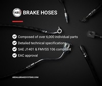 Bremsschlauch A.B.S. SL 1855 FüR Hyundai Tucson NX4E NX4A Crdi Htrac Hybrid 48V