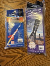 Estes Yankee & Baby Bertha Space Rocket Unassembled Kits Multicolor Not Painted
