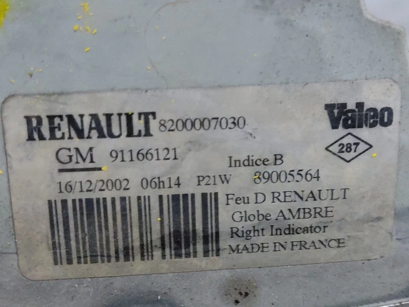 8200007030 proiettore anteriore destro per RENAULT TRAFIC II AUTOBUS 1003578 - Immagine 2 di 4