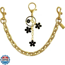 Xandova Bag Charm Purse Extender Chain,Elegant Gold Purse Charms for Women