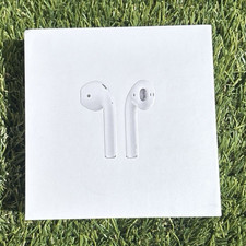 Apple AirPods 2nd Gen with Wireless Charging Case - White message me first.
