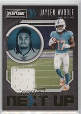2021 Panini Playbook Next Up Jerseys Jaylen Waddle #NXT-JWA 2s2