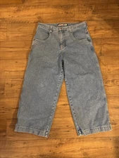 JNCO Baggy Wide Leg Y2K Skater Jeans 101 Twin Cannon Size 38x30
