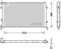 MotorküHler WasserküHler Denso DRM32043 FüR Vw Jetta 4 162 163 AV3 AV2 Beetle