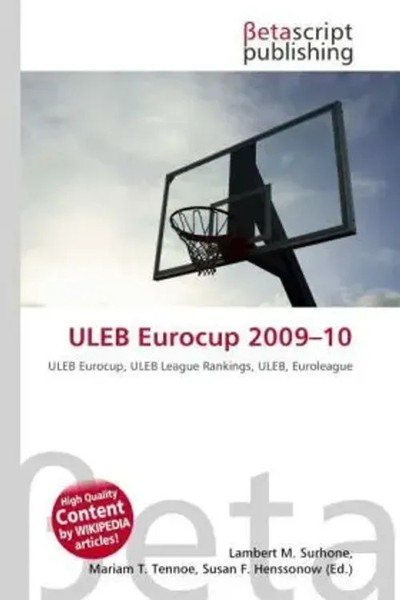 Lambert M. Surhone (U. A.) | Uleb Eurocup 2009-10 | Taschenbuch | Englisch-image