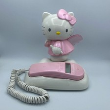 Hello Kitty Angel 2003 Pink Caller ID Telephone Phone Landline Vintage