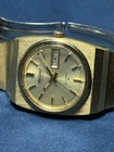 Vintage Seiko LM Lord Matic 5606-6026 23J Day/Date Men's Watch - Gold Tone