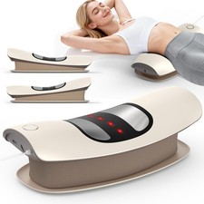Lower Back Massager with Heat, Back Stretcher for Lower Back Pain and Decompr...