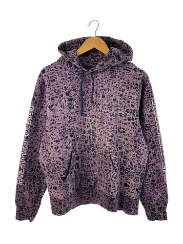 Supreme Felpa con Cappuccio 19SS Maeble Felpa con Cappuccio S Cotone Viola Usata