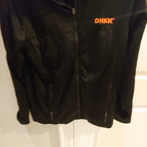 Dunkin Donuts DNKN Full Zip Microfleece Jacket Unisex Adult Size Medium - Picture 3 of 5