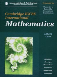 Cambridge IGCSE International Mathematics 0607 Core von ... | Buch | Zustand gut