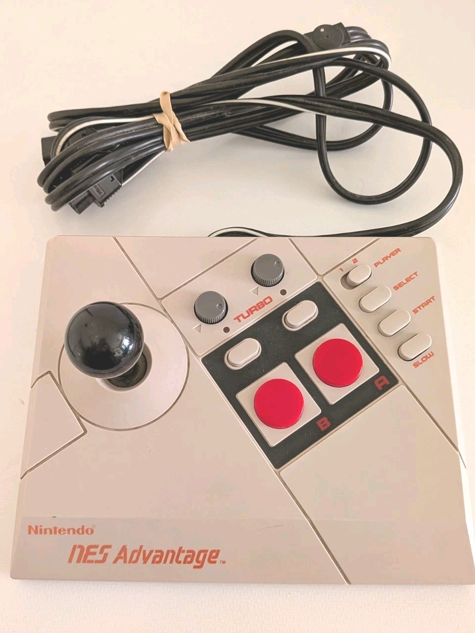 Nintendo NES Advantage Joystick Controller Untested Clean