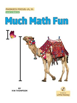Much Math Fun by Kim Thompson Hardcover Book