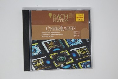 Bach Edition Cantatas Kantaten Bwv 152 121 166 CD Brilliant Classics