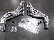 1968-87 Chevy Gmc Truck 396-454 Big Block Long Tube Header Silver Ceramic