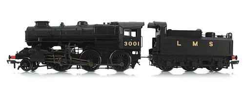 Bachmann Branchline 32-575 Ivatt Clase 4MT 2-6-0 3001 en LMS negro.  Calibre OO | Zustand: Used