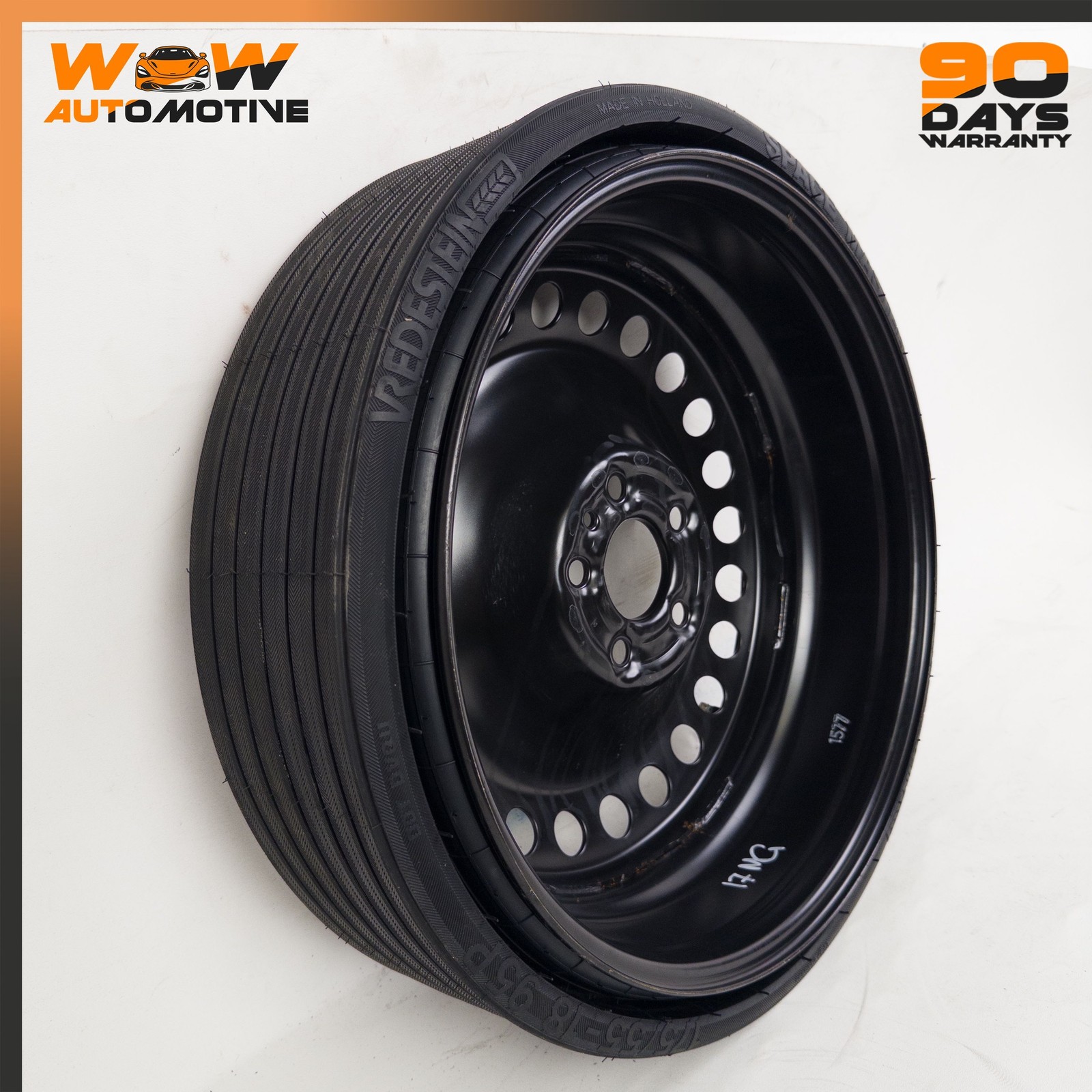 13-19 MASERATI GHIBLI QUATTROPORTE EMERGENCY SPARE TIRE WHEEL DONUT RIM OEM